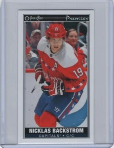 2020-21 O-Pee-Chee Premier Tall Boys #P-5 Nicklas Backstrom - Picture 1 of 1