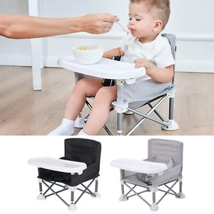 Baby Feeding Chair Seat Compact Folding High Chair Children Baby Travel Armchair - Picture 1 of 14