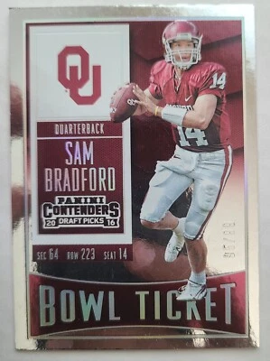 Boleto de tazón 2016 Panini Contenders Draft Picks #95/99 Sam Bradford #89 (J118) Foto 1 de 2