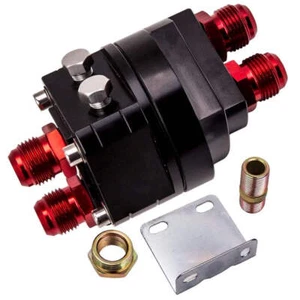 10-AN10 Oil Filter Relocation Kit with Universal Cooler Sandwich Plate Adapter - Picture 1 of 6