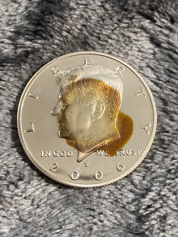 2006 S Kennedy Half Dollar Gem Deep Cameo 90% Silver Proof Cover