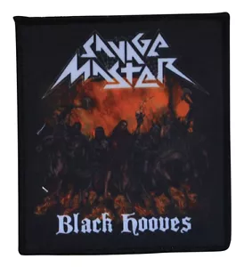 SAVAGE MASTER - Black Hooves - Patch - 10 cm x 11 cm - 163559 - Imagen 1 de 1