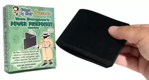 TRUCO DE POWER PICKPOCKET Esponja Negra Falsa Billetera Truco de Magia Mordaza Broma Gosh Espuma - Imagen 1 de 9