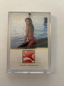 2003 Sports Illustrated Memorabilia Swimsuit Card Petra Nemcova 