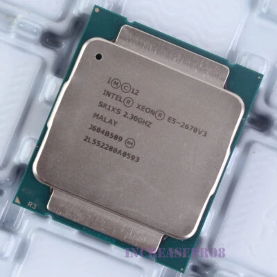 Intel Xeon E5-2670 V3 2.3 GHz LGA2011-3 12 cores SR1XS 30 MB CPU Processor - Image 1 of 4