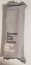 Made By Design New Squeeze Mop with Scrubber Strip Refill Sponge 1ct NEW