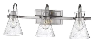Millennium Lighting 2333-BN Layton - 3 Light Bath Vanity-9 Inches Tall and 24 - Picture 1 of 1