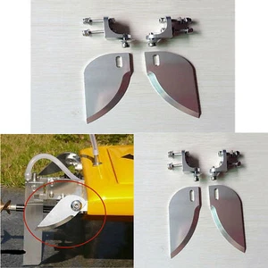 68*25mm Turning Water Jet Assistant Fins Part For RC Model Electric Ship Part - Picture 1 of 3