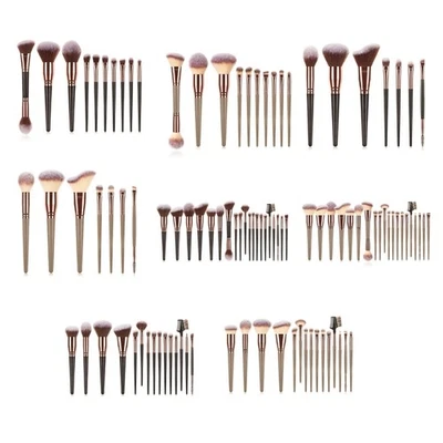 7/10/15/20x Cosmetic Brush Set Make Up Brush Travel Brush Set for Face Eyeshadow - Bild 1 von 4