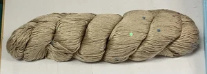 Silk 80% Linen 20% Sequin Yarn 100 G Hank Total 300G Lot-3 Warm Monet Purple #05 - Picture 1 of 2
