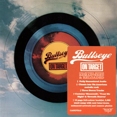 Bullseye ~ On Target (1979) CD 2016 Rock Candy Records •• NEW •• Foto 1 de 4