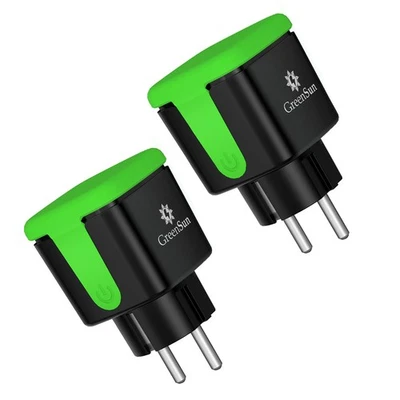 GreenSun WLAN Wifi Smart Gartensteckdose Außensteckdose mit Spritzwasserschutz - Bild 1 von 4