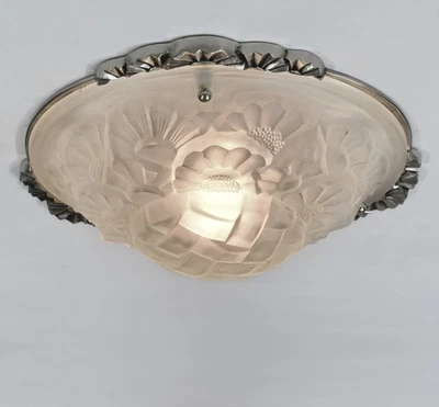 Degue & Hubens: французское крепление заподлицо в стиле ар-деко. 1930-е Франция. 5 в наличии - Изображение 1 из 4