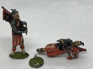 Highland Pipers By Britains (N Yel 554) To Restore - Imagen 1 de 11