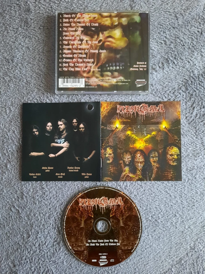 Fleshcrawl - As Blood Rains From The Sky ... ( CD ) - Bild 1 von 1