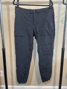 REI Pantalone Co-op Donna 12 Nero Nylon Spandex Outdoor Escursionismo Cargo Leggero - Foto 1 di 7