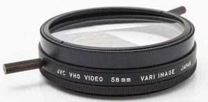 JVC VHS Video Effektfilter Filter Vari Image 58mm 58 mm mit Justierhebel - Picture 1 of 4