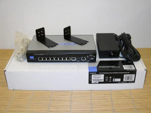 NUOVO Cisco Linksys SRW208MP Small Business Managed Switch 8x 802.3af PoE NUOVO APERTO - Foto 1 di 1