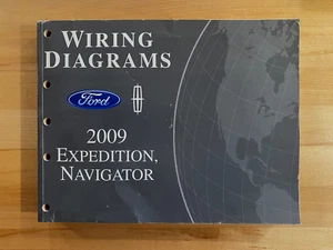2009 Ford Expedition Navigator OEM Wiring Diagrams - Imagen 1 de 3