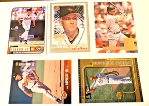 LOTTO OB515 ⚾ con (5) carte da baseball Baltimore Orioles stars MLB tutte Cal Ripken Jr. - Foto 1 di 2