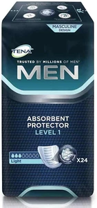 TENA For Men Level 1 light Einlagen Inkontinenzeinlagen Männer 4 x 24 = 96 Stück - Bild 1 von 2