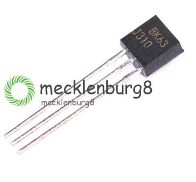 2X J310 Transistor FAIRCHILD/ON/MOT J310 RF UHF/VHF Amplifier TO-92