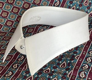 Vintage shirt collar size 17 Beale and Inman detachable circa 1940s imperfect B - Picture 1 of 5