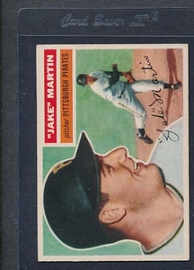 1956 Topps GB #129 Jake Martin Pirates EX *5775 - Foto 1 di 1