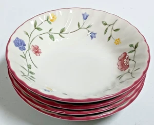 Johnson Bros Summer Chintz Fruit Berry Sauce Bowl 5 1/8" Dinnerware Set of 4 - Picture 1 of 6