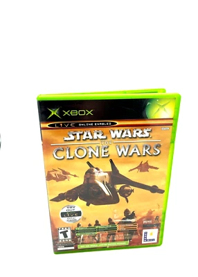 Star Wars The Clone Wars & Tetris Worlds Xbox - Complete CIB - Image 1 of 3