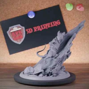 MouseFolk Miniature Laicost Scout Mini Dungeons and Dragons 5e DnD TTRPG - Picture 1 of 8
