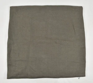 Restoration Hardware RH Belgian Linen Knife Edge Pillow Cover 22x22 Gray Classic - Picture 1 of 6