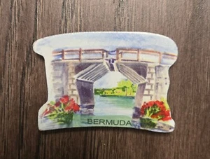 BERMUDA - SOUVENIR REFRIGERATOR FRIDGE MAGNET - OLD & RARE - Foto 1 di 1