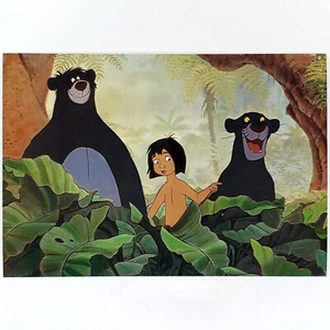 Das Dschungelbuch Postkarte Baloo Mogli Bagheera Disney Vintage Little Britches - Bild 1 von 2