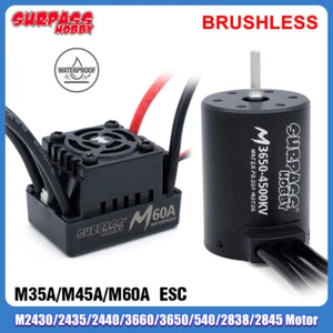 Surpass Hobby RC Brushless Motor 540 and 45A ESC Combo for 1/12 1/14 RC Car - Picture 1 of 21