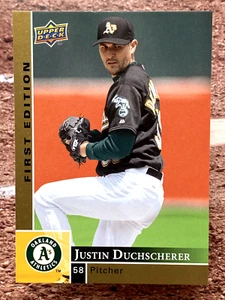 2009 Upper Deck First Edition Justin Duchscherer #216 - Picture 1 of 2
