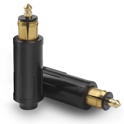 2 Stück DIN Stecker 12V DIN Zigarettenanzünder Adapter Passend für Jede Europäis - Bild 1 von 4