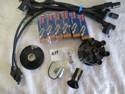 FPO-IBT6B BEST CONTINENTAL F227 FLATHEAD IBT-6 Dist IGN TUNE PARTS CLIP DOWN CAP KIT