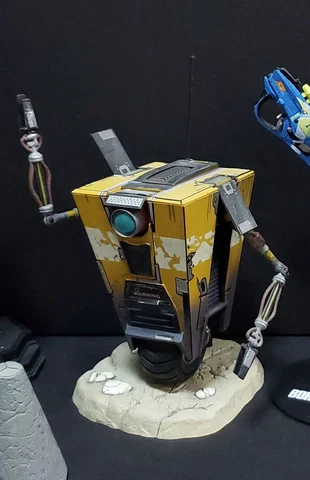 RARE ORIGINAL NECA Borderlands Claptrap (CL4P-TP) Action Figure COMPLETE Cover