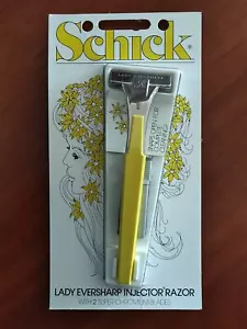 Schick Lady Eversharp Injector Razor with 2 chromium blades - Picture 1 of 6