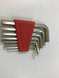 Standard SAE ~ Hex Key Set of 8 Wrenches - Picture 1 of 2