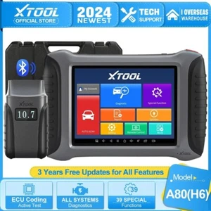 2024 XTOOL A80 H6 OBD2 Bluetooth Scanner Car Diagnostic Tools ECU Coding - Picture 1 of 6