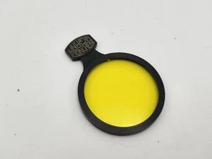 Linhof Munchen Drop-In Yellow gelb2 42mm Insert Filter for Technika Hood / Shade - Picture 1 of 4