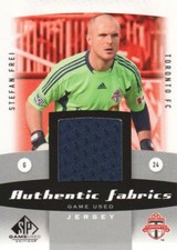 2011 SP Game Used Soccer Authentic Fabric JERSEY (2nd Color) #AF-SF Stefan Frei