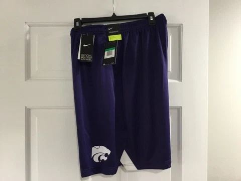 ** 1 LEFT!-NWT-NIKE-Men’s Kansas State WILDCATS Shorts-w/BACK POCKET! - XLARGE Cover