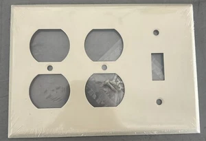 LOTE DE 5 Mulberry 3 velocidades 2 dúplex interruptor de 1 palanca liso marfil 84553 - Imagen 1 de 2