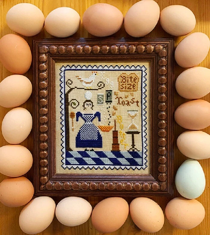 Egg in a Bowl - Carriage House Samplings New Chart - Image 1 of 1