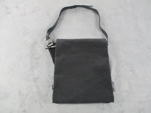 Mandarina Duck Task Bag Flap Closed Crossbody Bag Black Nylon Vintage EUC - Picture 1 of 24