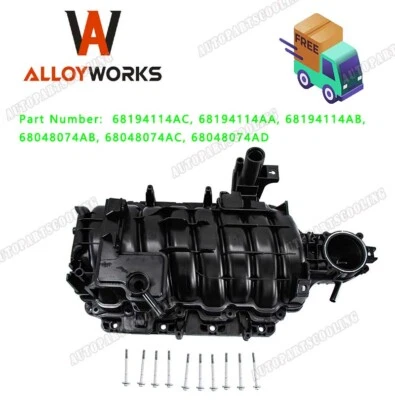 Intake Manifold For 2009-2021 Dodge Ram 1500 2500 3500 5.7L V8 5.7L #68194114AC - Image 1 of 4