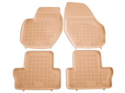 REZAWPLAST Car Mats for 2011-2018 Volvo S60 Floor Mats Tailored Odorless Beige - Image 1 of 4